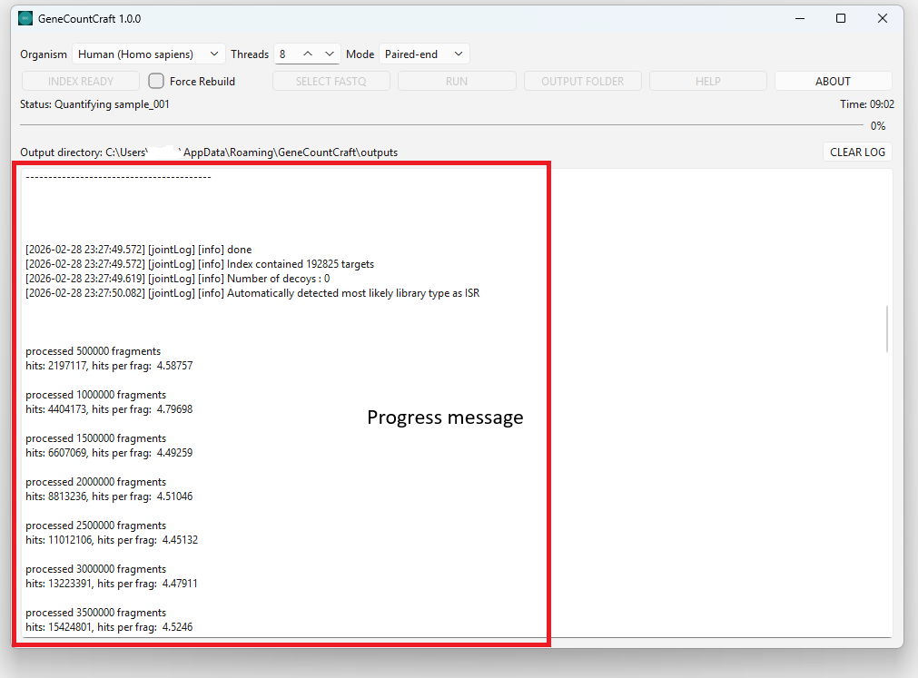 Launch GeneCountCraft on Windows